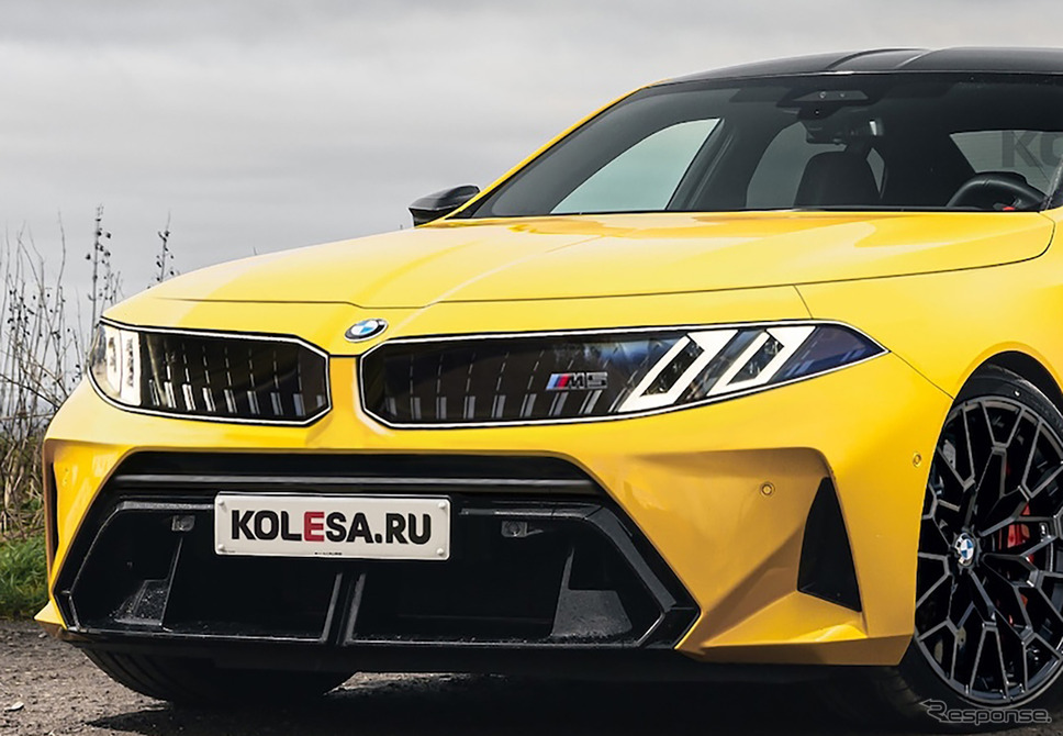BMW M5セダン 改良新型の予想CG《Nikita Chuicko/KOLESA RU/APOLLO》