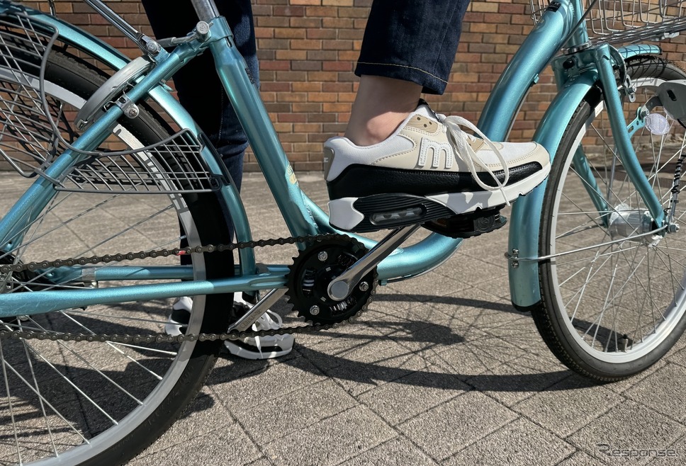 エクセディの自転車用ダンパー付クランク「Reloda」《写真提供 エクセディ》