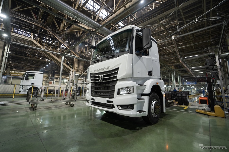 カマズの新世代中型トラック『K5』《photo by KAMAZ》