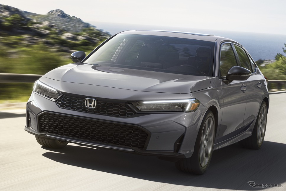 ホンダ・シビック・ハイブリッド(北米仕様)《photo by Honda》