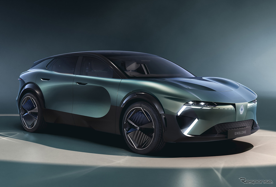 「2035年のエコカー」ルノー・エンブレム《photo by Renault》