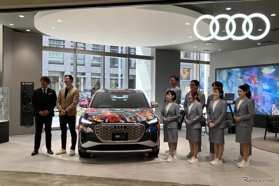 Audi City 日本橋《写真撮影 高木啓》