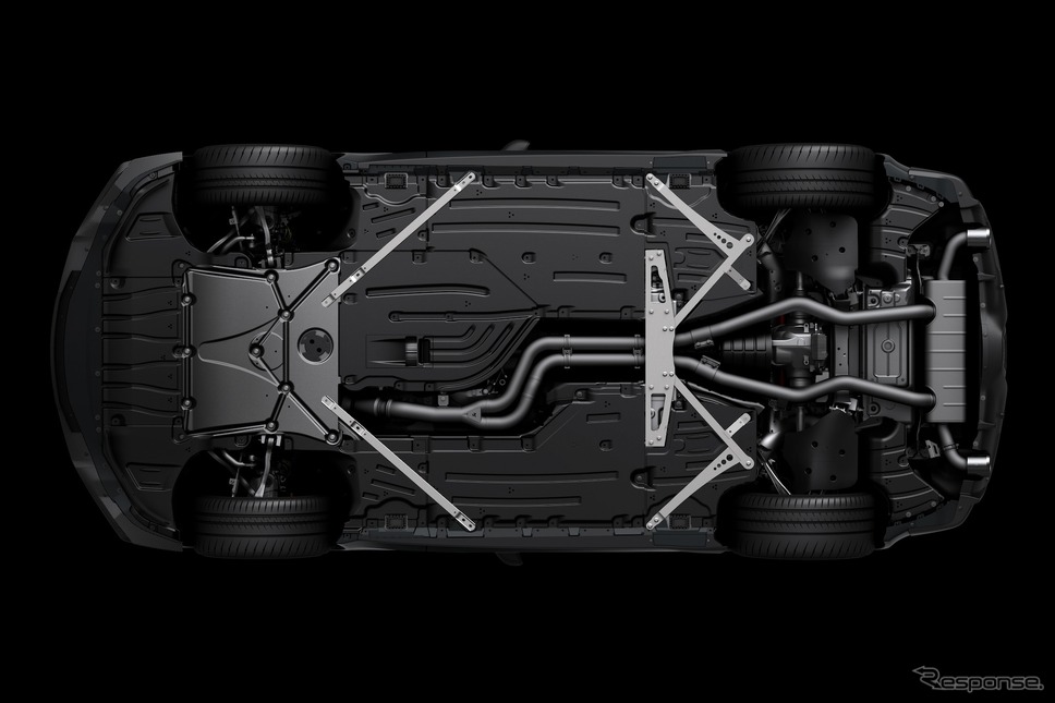 床下ブレース《画像提供 トヨタ自動車》