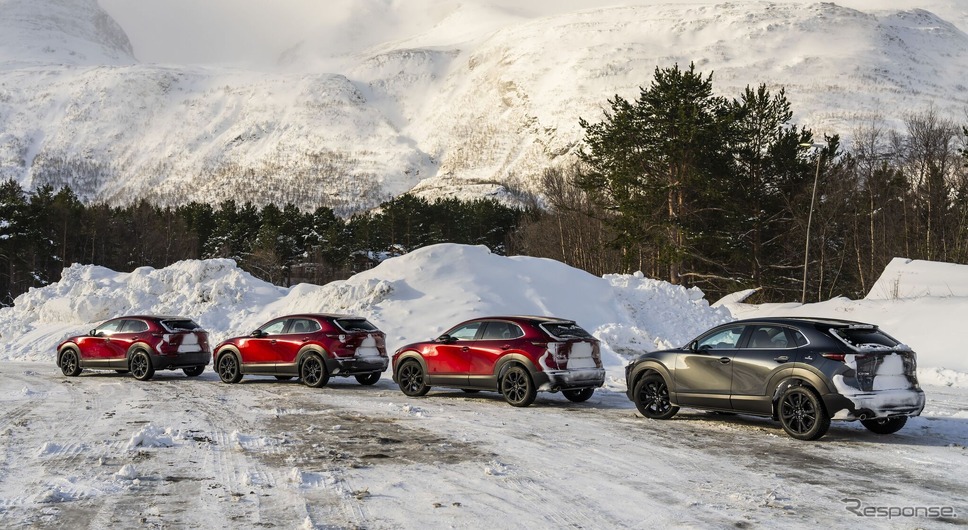マツダ『CX-30』が持続可能燃料だけで北欧2100kmを走破《photo by Mazda》