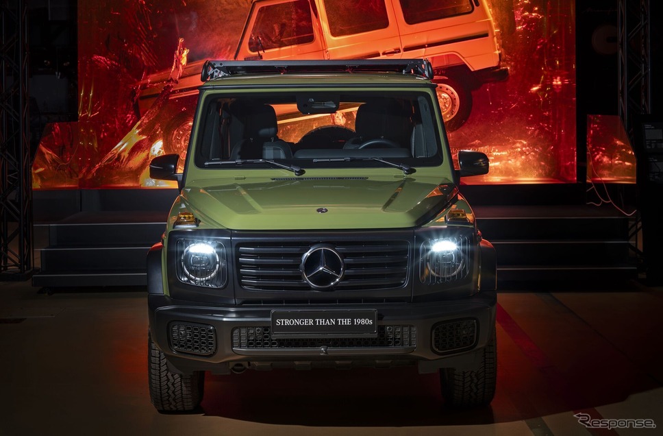 メルセデスベンツ「Gクラス エディション STRONGER THAN THE 1980s」《photo by Mercedes-Benz》