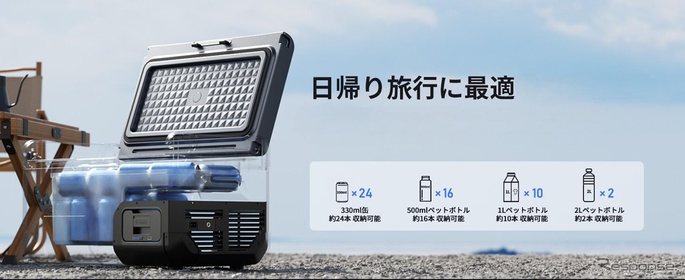 JESIMAIK車載冷蔵庫E20/E28《写真提供 ジェスマイク》