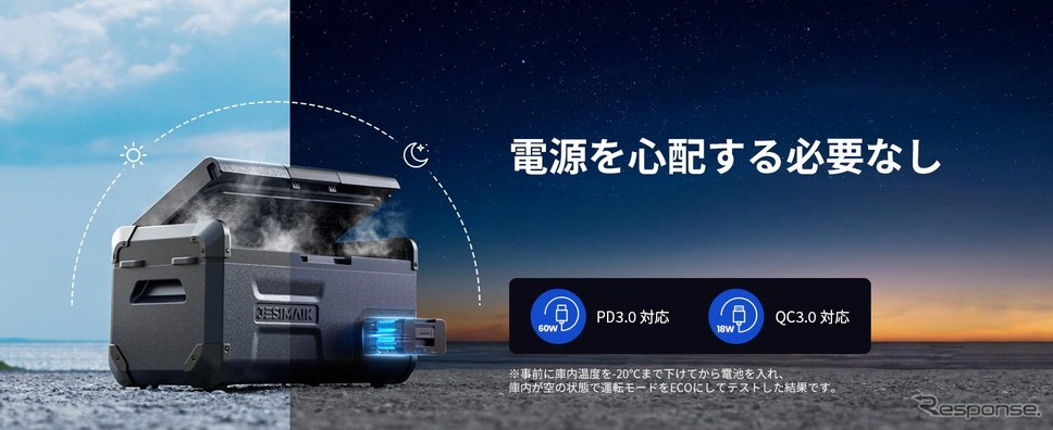JESIMAIK車載冷蔵庫E20/E28《写真提供 ジェスマイク》