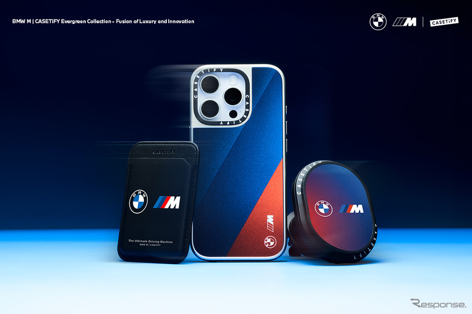 「BMW M | CASETiFY」コレクション《写真提供 Casetagram Limited》