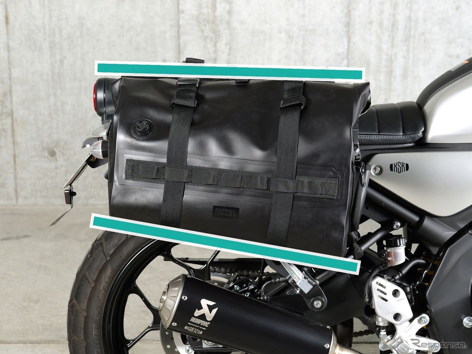 ドッペルギャンガー TPUサイドバッグ「DBT640-BK」《写真提供 ビーズ》