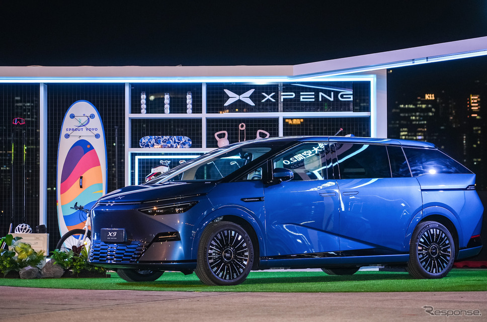 小鵬汽車(XPENG、シャオペン)のMPV『X9』改良新型《photo by XPENG》
