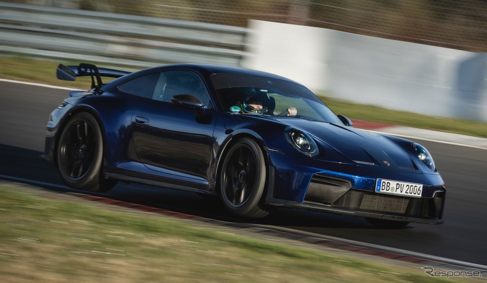 ポルシェ911 GT3が独ニュルブルクリンク北コースでMT車最速記録を更新《photo by Porsche》