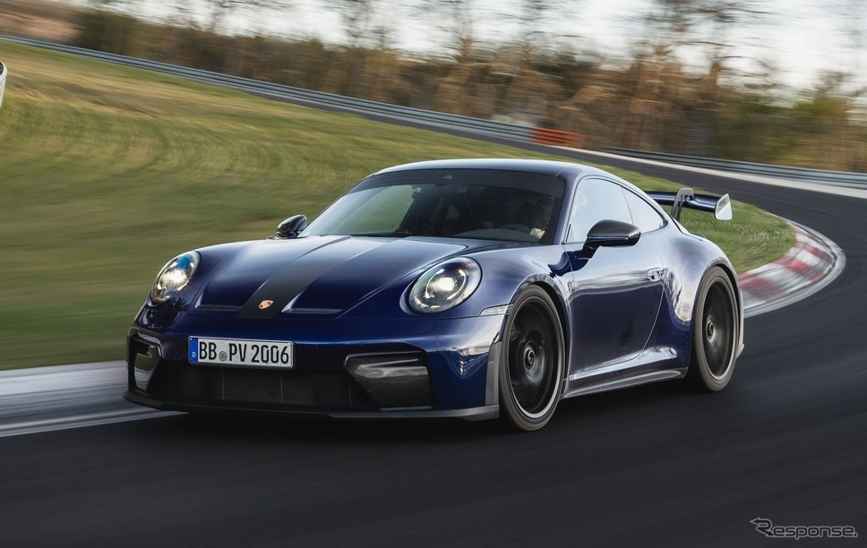 ポルシェ911 GT3が独ニュルブルクリンク北コースでMT車最速記録を更新《photo by Porsche》