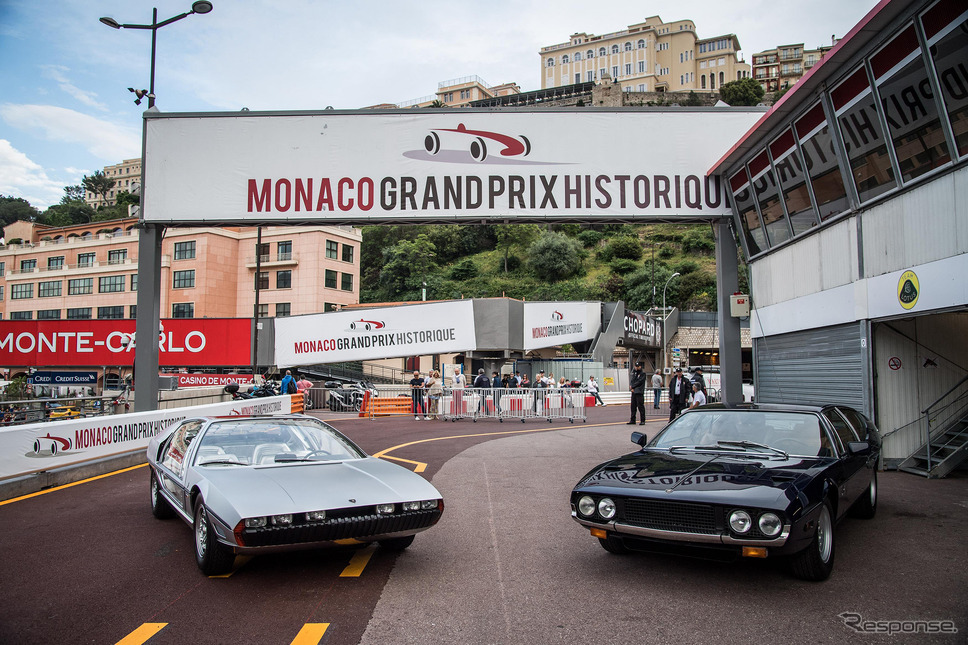 Marzal at Monaco GP Historique《photo by Lamborghini》