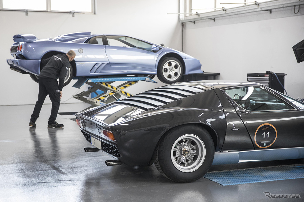 Polo Storico Workshop《photo by Lamborghini》