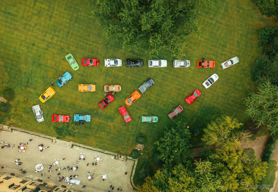 Polo Storico 60th Giro《photo by Lamborghini》