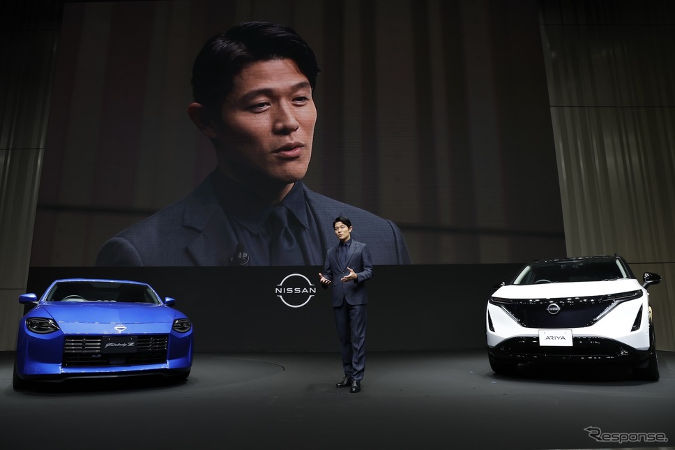 日産の新アンバサダー、鈴木亮平(NISSAN START AGAIN 2025)《写真提供 日産自動車》