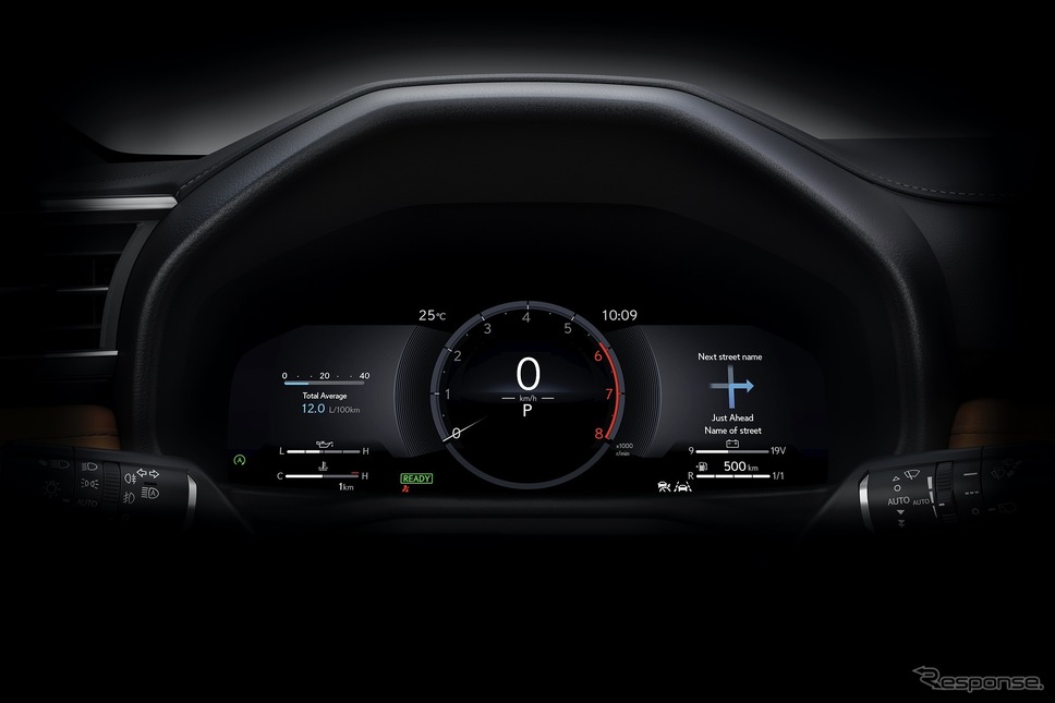 12.3インチフル液晶メーター《写真提供 トヨタ自動車》