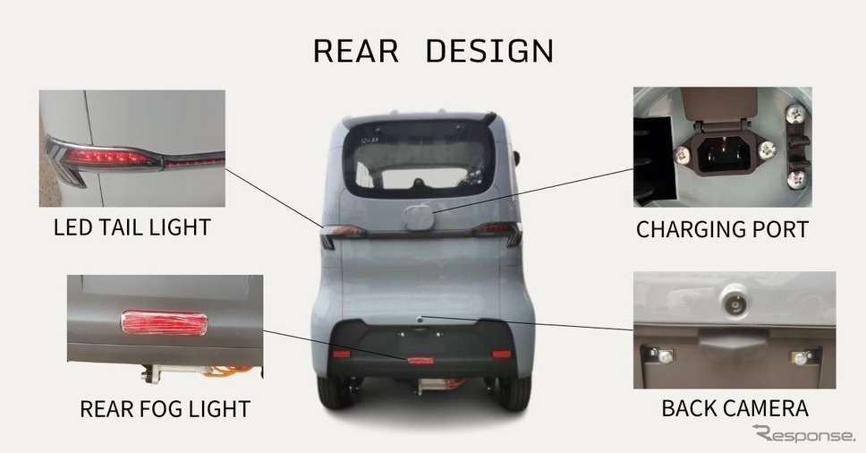 電動トゥクトゥク「FAVICLE(ファビクル)」《写真提供 アントレックス》