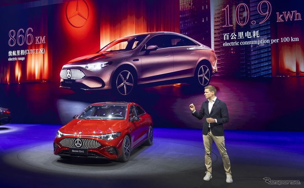 メルセデスベンツ『CLA L』(上海モーターショー2025)《photo by Mercedes-Benz》