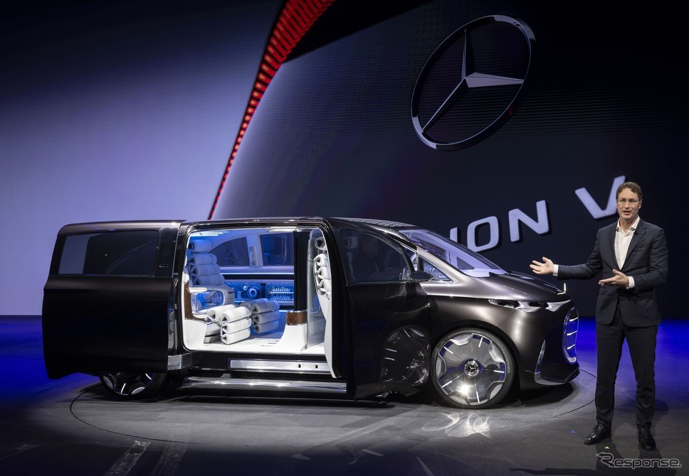 メルセデスベンツ・ビジョンV（上海モーターショー2025）《photo by Mercedes-Benz》