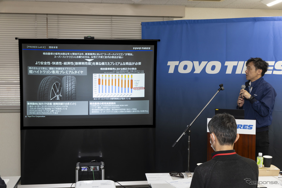 トーヨータイヤ『プロクセス LukII』試乗会《写真撮影 郡 大二郎》
