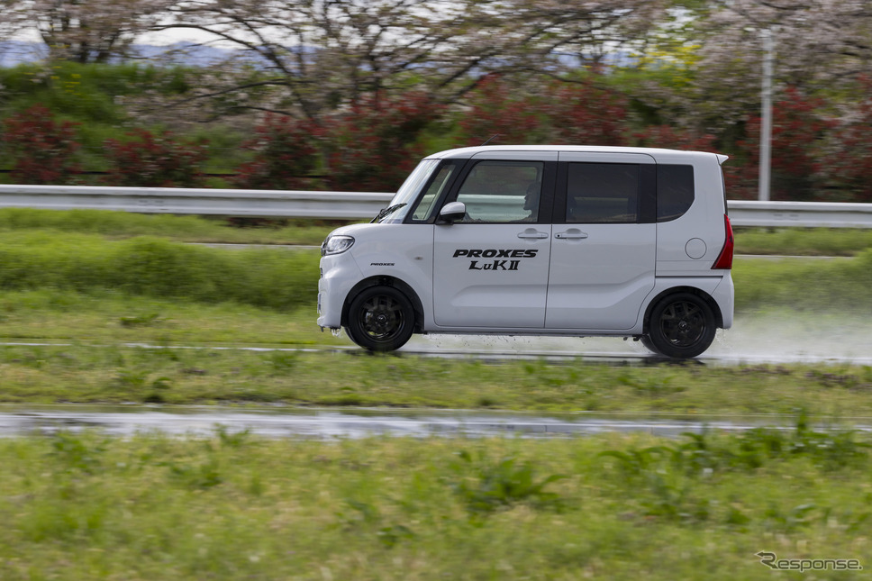 トーヨータイヤ『プロクセス LukII』試乗会《写真撮影 郡 大二郎》