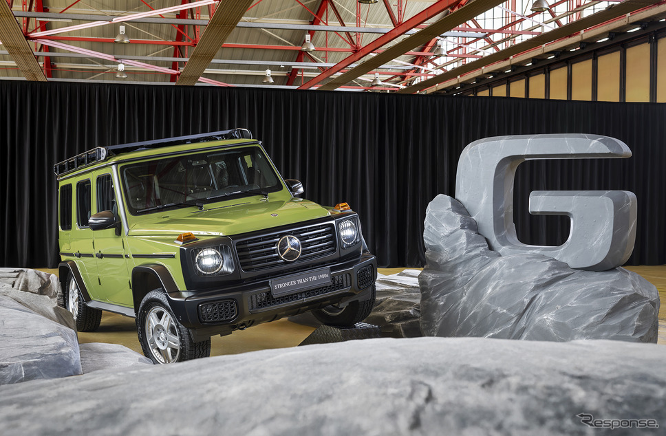 メルセデスベンツ「Gクラス エディション STRONGER THAN THE 1980s」《photo by Mercedes-Benz》