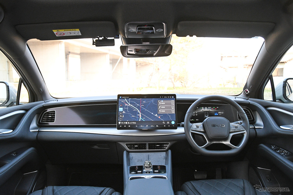 BYD シーライオン7《写真撮影 諸星陽一》
