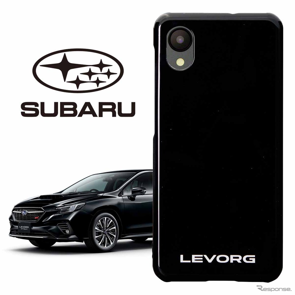 スバル『レヴォーグ』の実車カラーを再現した「SUBARU スマホケース」《写真提供 エンターテインメントマーケティング》