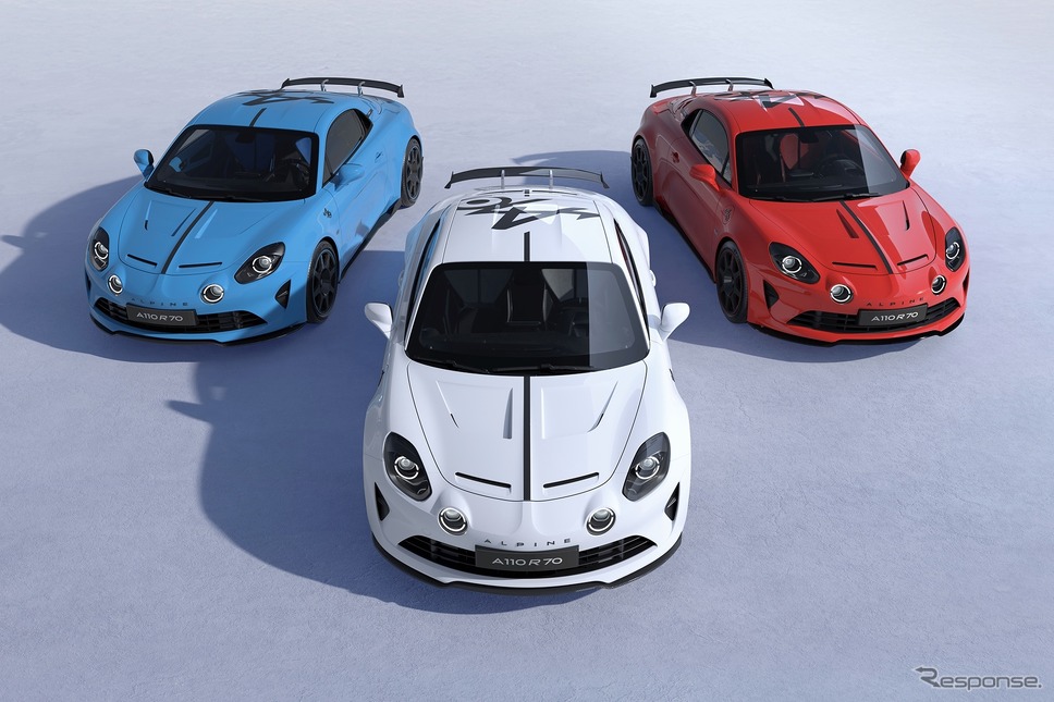 アルピーヌ A110 R 70《photo by Alpine 3D / Alpine》
