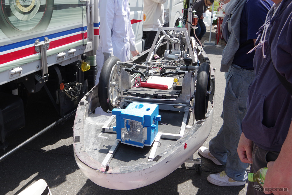 ホンダテクニカル カレッジ関東校の「Honda エコマイレッジチャレンジ」車両《写真撮影 宮崎壮人》