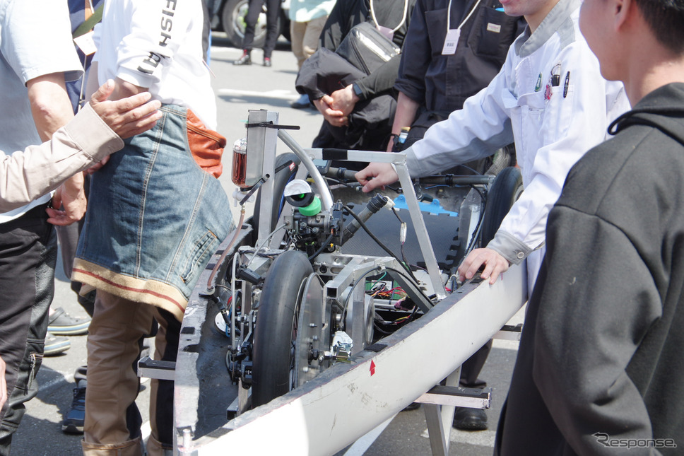 ホンダテクニカル カレッジ関東校の「Honda エコマイレッジチャレンジ」車両《写真撮影 宮崎壮人》