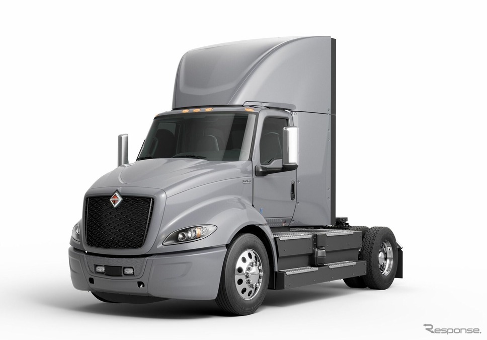 米インターナショナル(旧ナビスター)の新型電動大型トラック「eRH」《photo by International》