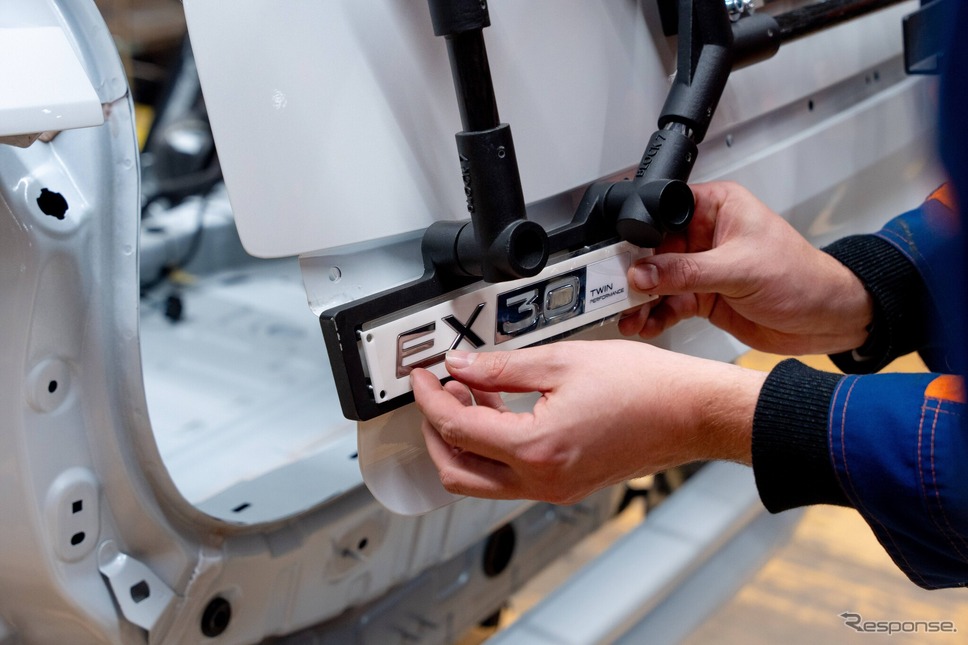 ベルギー・ゲント工場で生産を開始したボルボ『EX30』《photo by volvocars》
