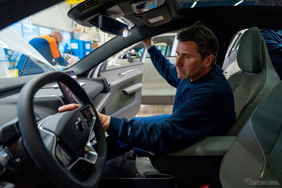 ベルギー・ゲント工場で生産を開始したボルボ『EX30』《photo by volvocars》