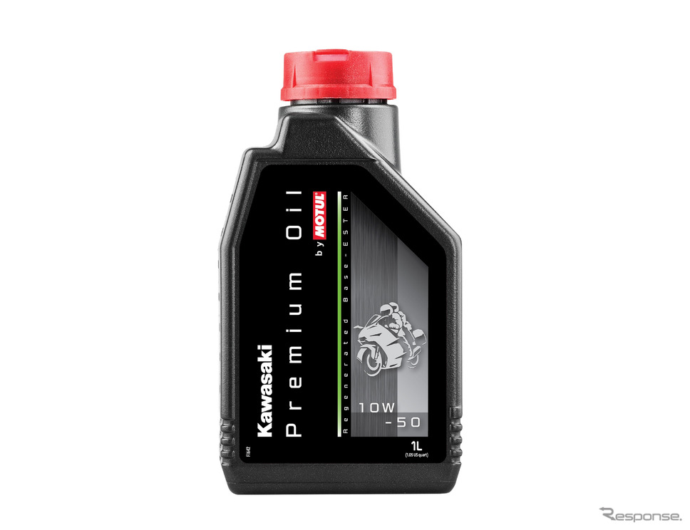 Kawasaki Premium Oil by Motul 10W-50《写真提供 カワサキモータース》