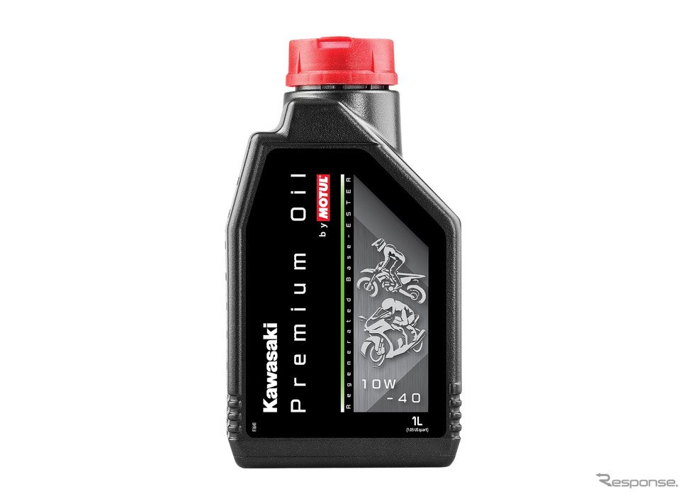 Kawasaki Premium Oil by Motul 10W-40《写真提供 カワサキモータース》