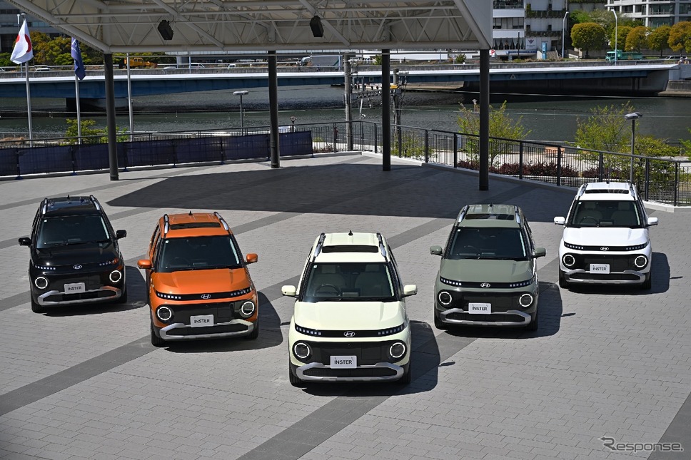 ヒョンデの小型EV『インスター』《写真提供 Hyundai Mobility Japan》