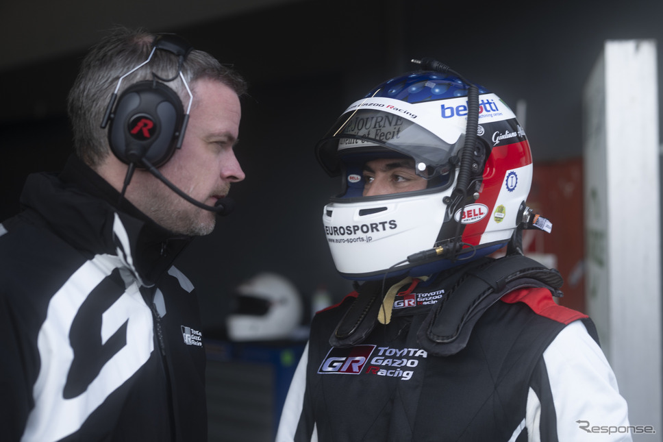 TOYOTA GAZOO Racing ジュリアーノ アレジ選手《写真撮影 後藤竜甫》