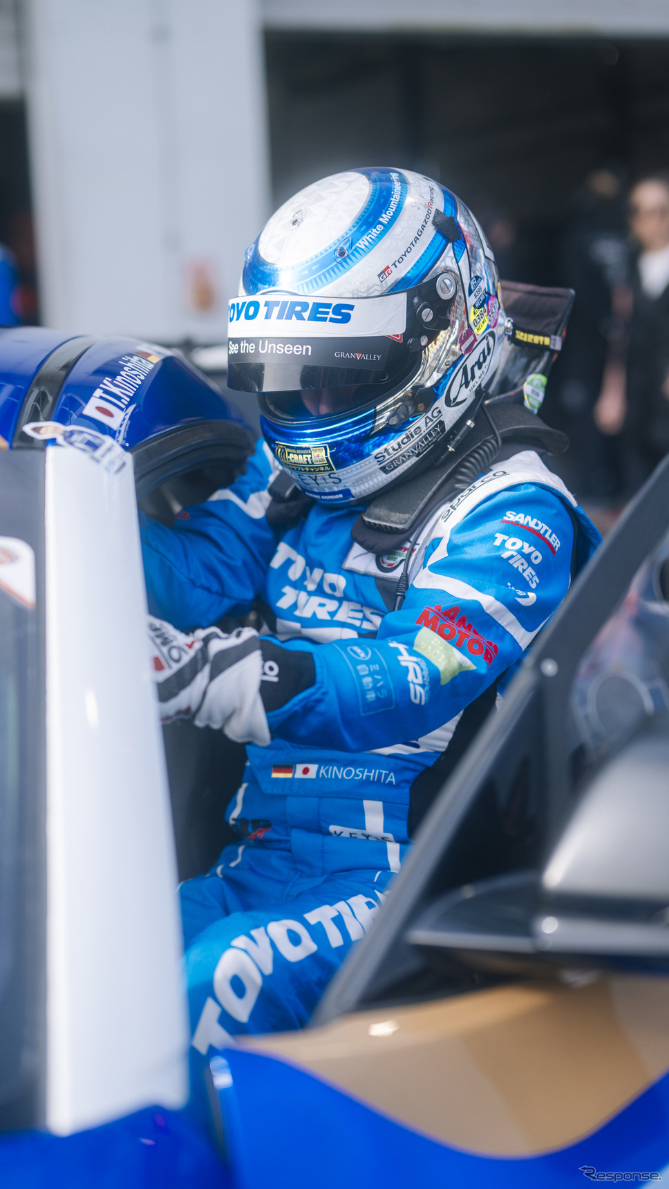 TOYO TIRES with Ring Racing 木下隆之選手《写真撮影 後藤竜甫》
