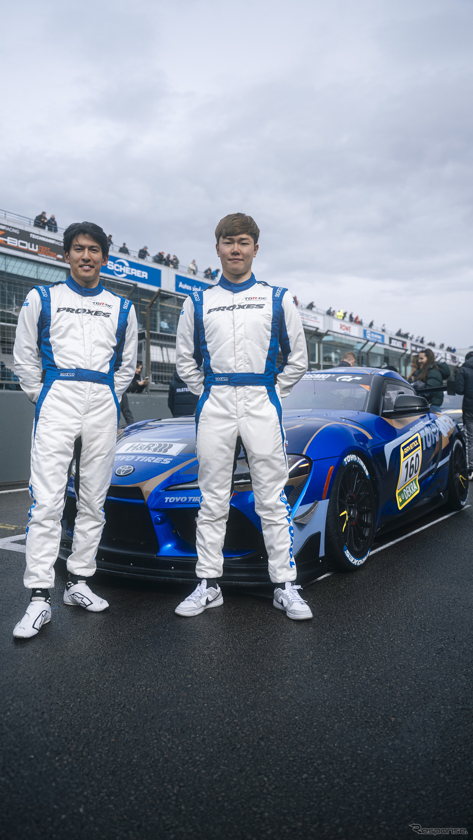 TOYO TIRES with Ring Racing 中山雄一選手（左）小高一斗選手（右）《写真撮影 後藤竜甫》