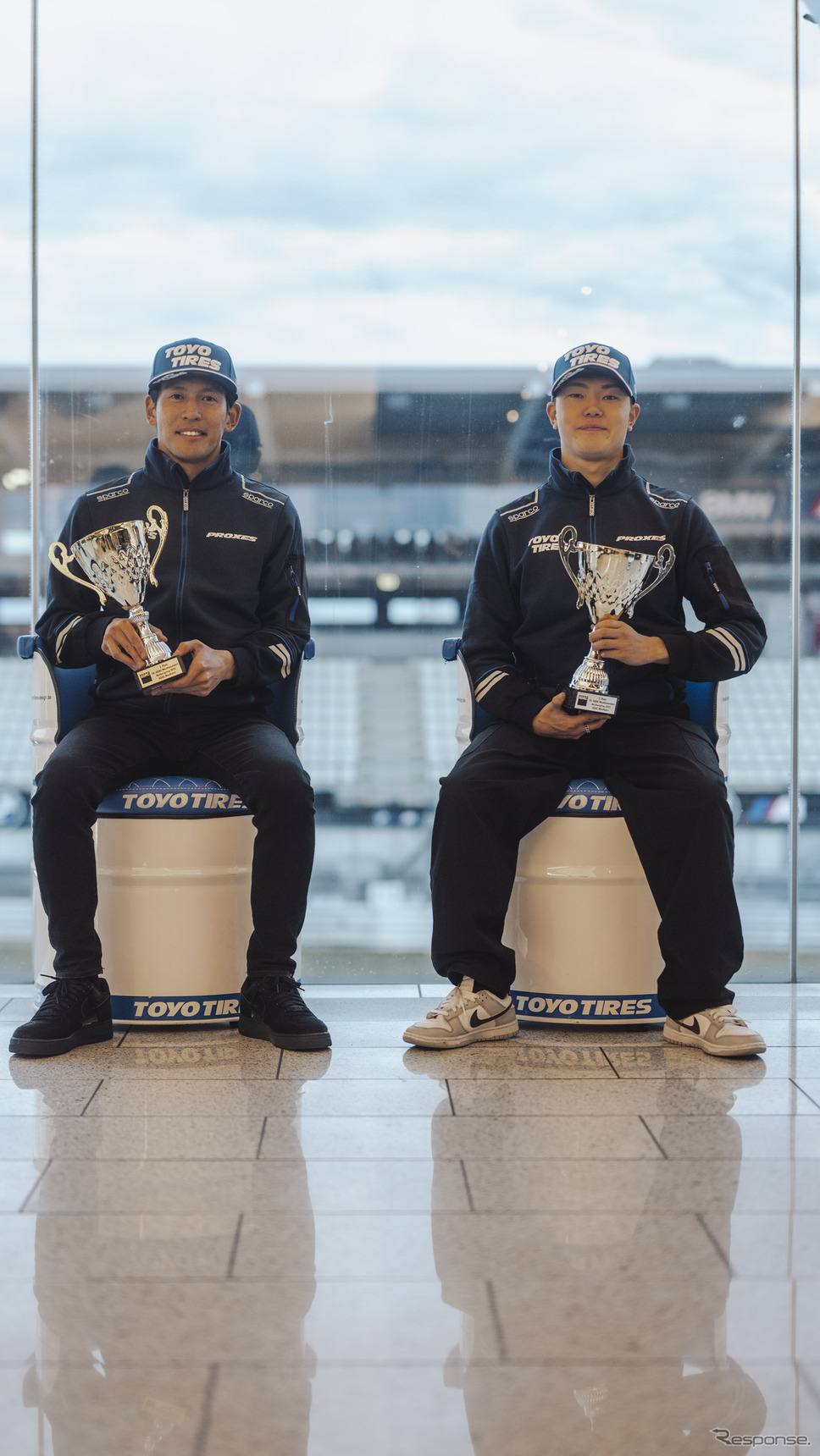 TOYO TIRES with Ring Racing 中山雄一選手（左）小高一斗選手（右）《写真撮影 後藤竜甫》