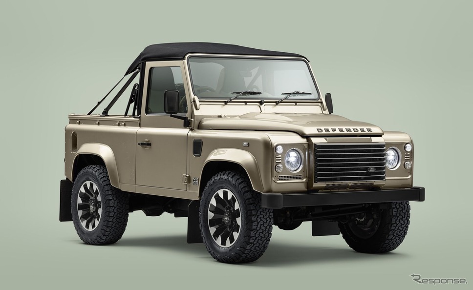 ランドローバー『クラシックディフェンダーV8ワークスビスポークソフトトップ』《photo by landrover》