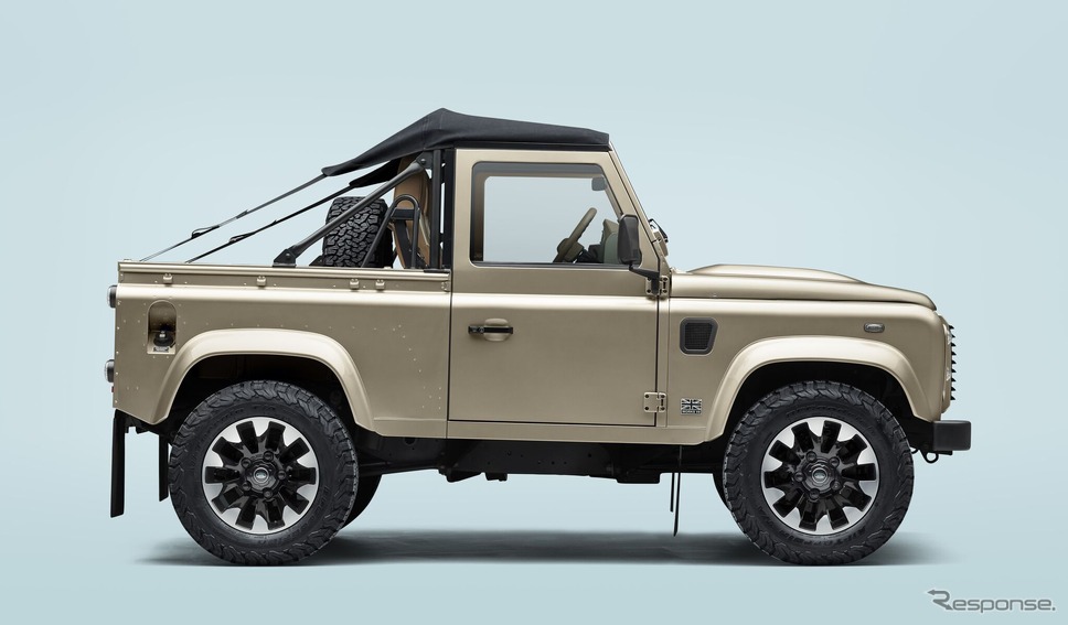 ランドローバー『クラシックディフェンダーV8ワークスビスポークソフトトップ』《photo by landrover》