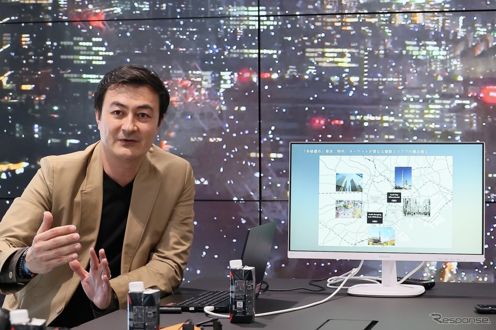 アウディジャパン、シェーパース氏「東京には中心が複数ある」《写真提供 アウディジャパン》