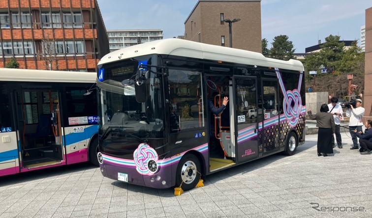 EVモーターズ・ジャパンが金沢市に環境に配慮した小型コミュニティEVバスを納車《写真提供 EVモーターズ・ジャパン》