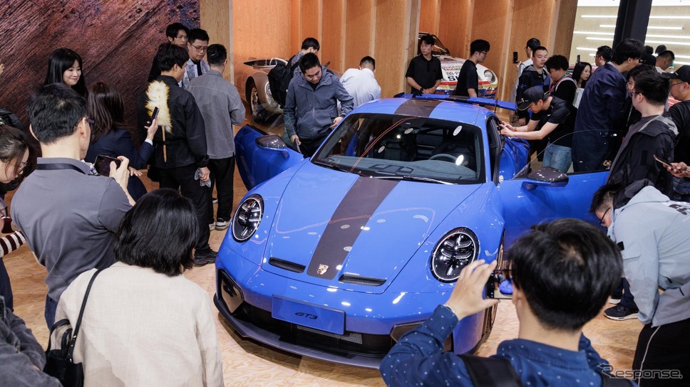 ポルシェ『911GT3』改良新型(上海モーターショー2025)《photo by Porsche》