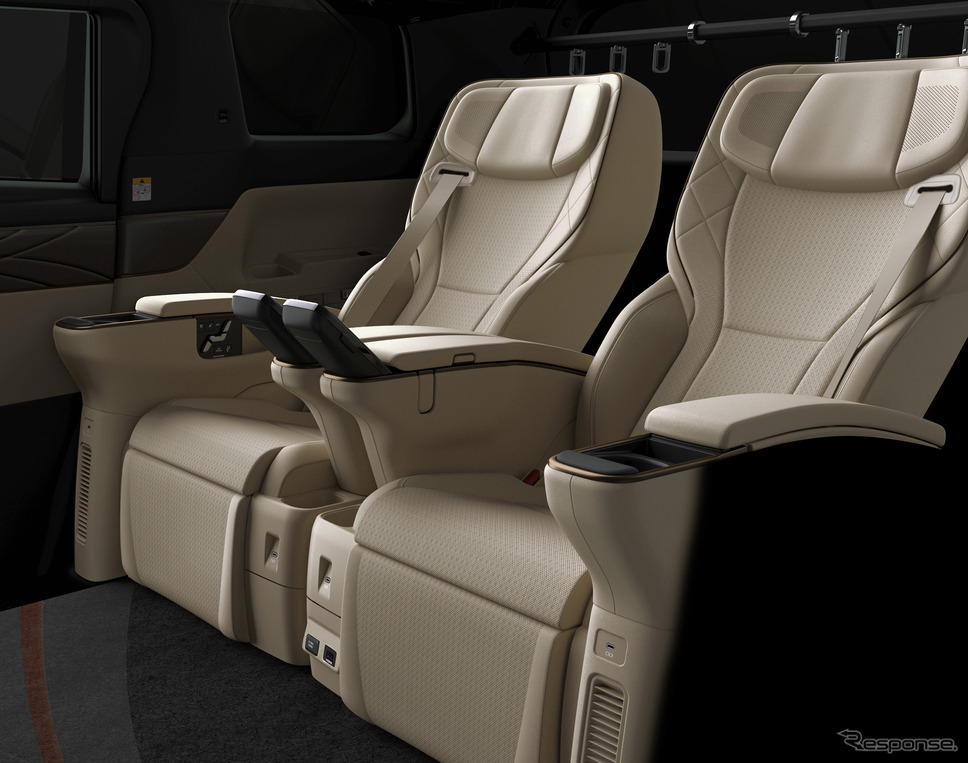 トヨタ アルファード「Spacious Lounge」（内装ニュートラルベージュ）《写真提供 トヨタ車体》