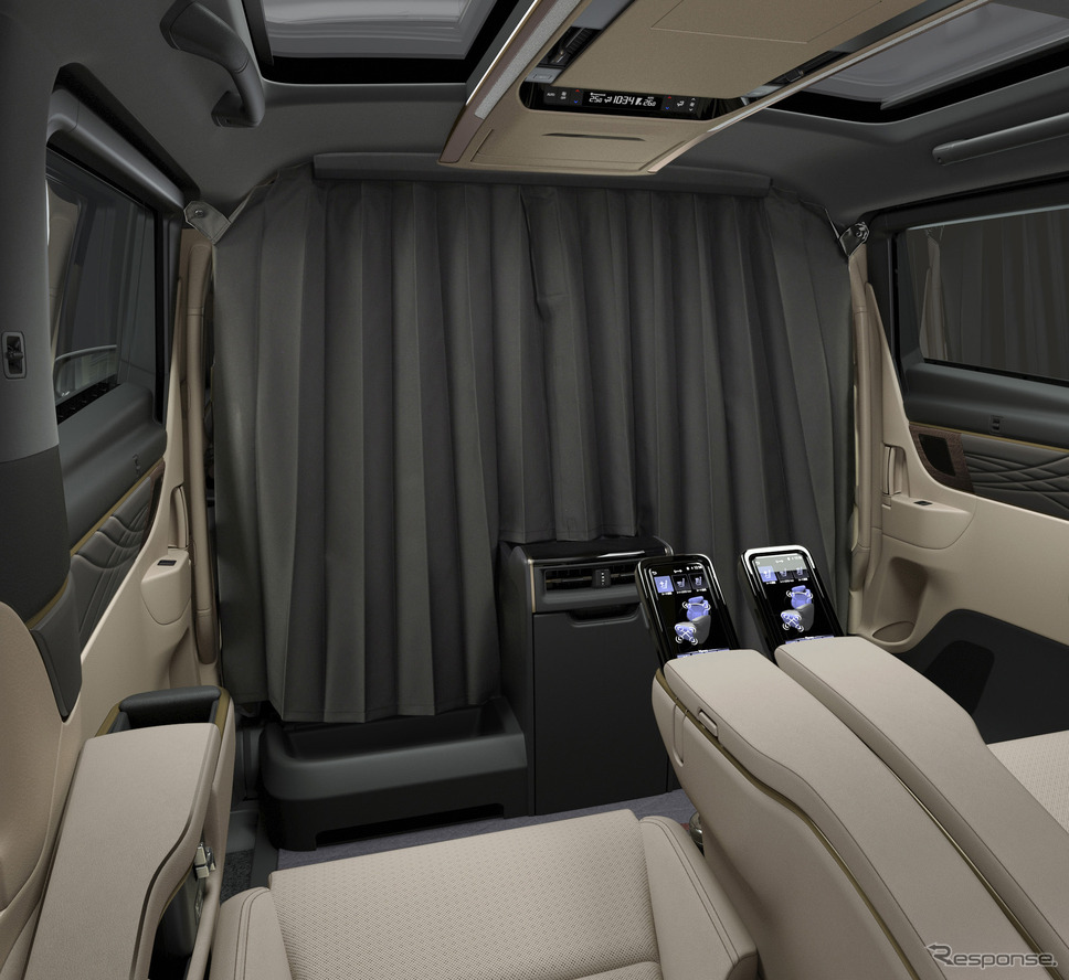 トヨタ アルファード「Spacious Lounge」（内装ニュートラルベージュ）《写真提供 トヨタ車体》