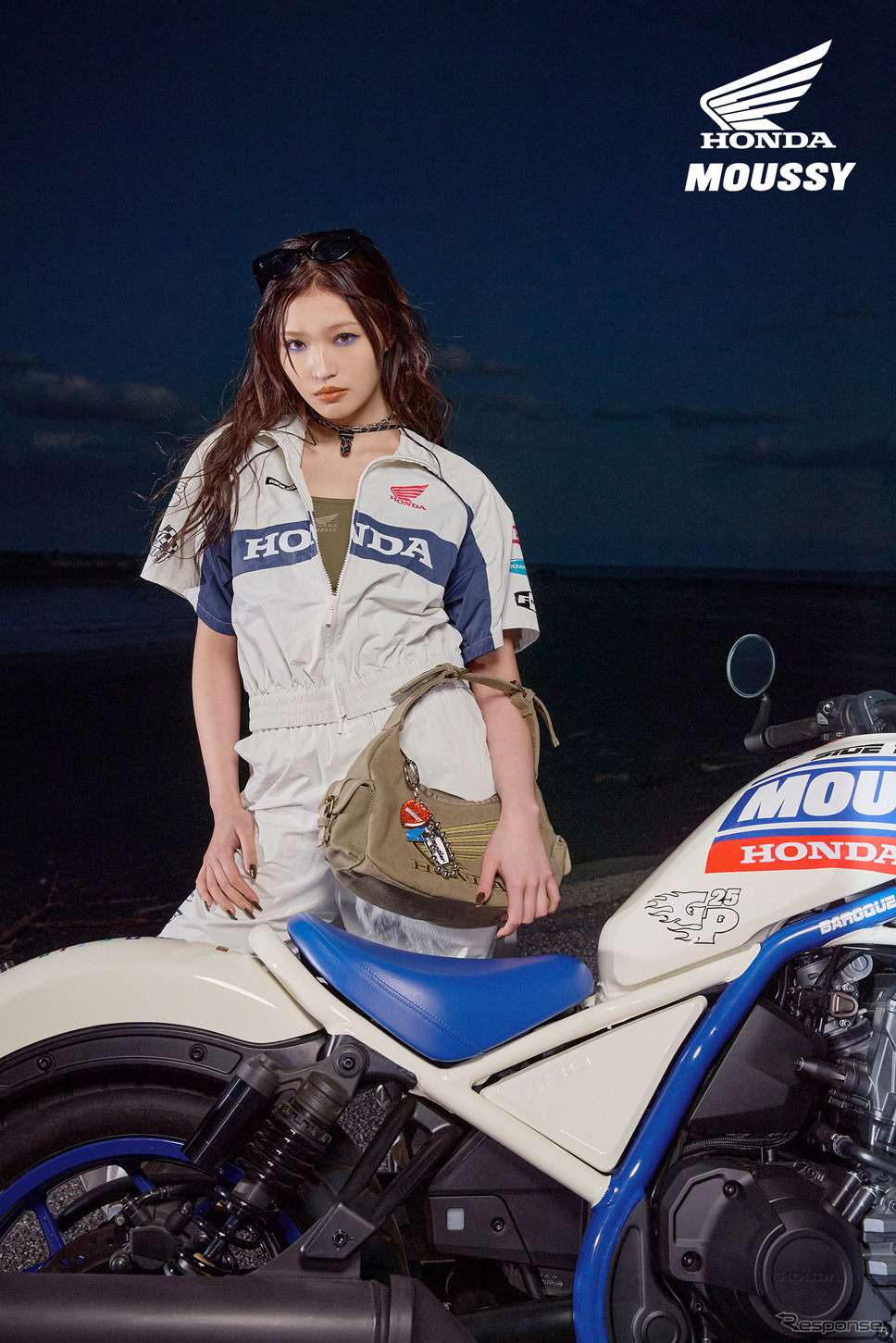 ホンダとMOUSSYのコラボレーションコレクション第三弾《写真提供 バロックジャパンリミテッド》